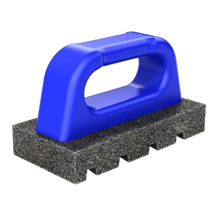 Bon Tool Rub Brick, Fluted 6" X 3" X 1", 20 Grit, Plastic Handle 12-177